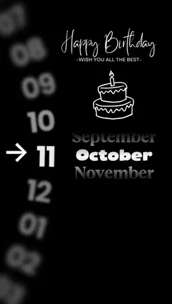 HBD 11 OCTOBER 