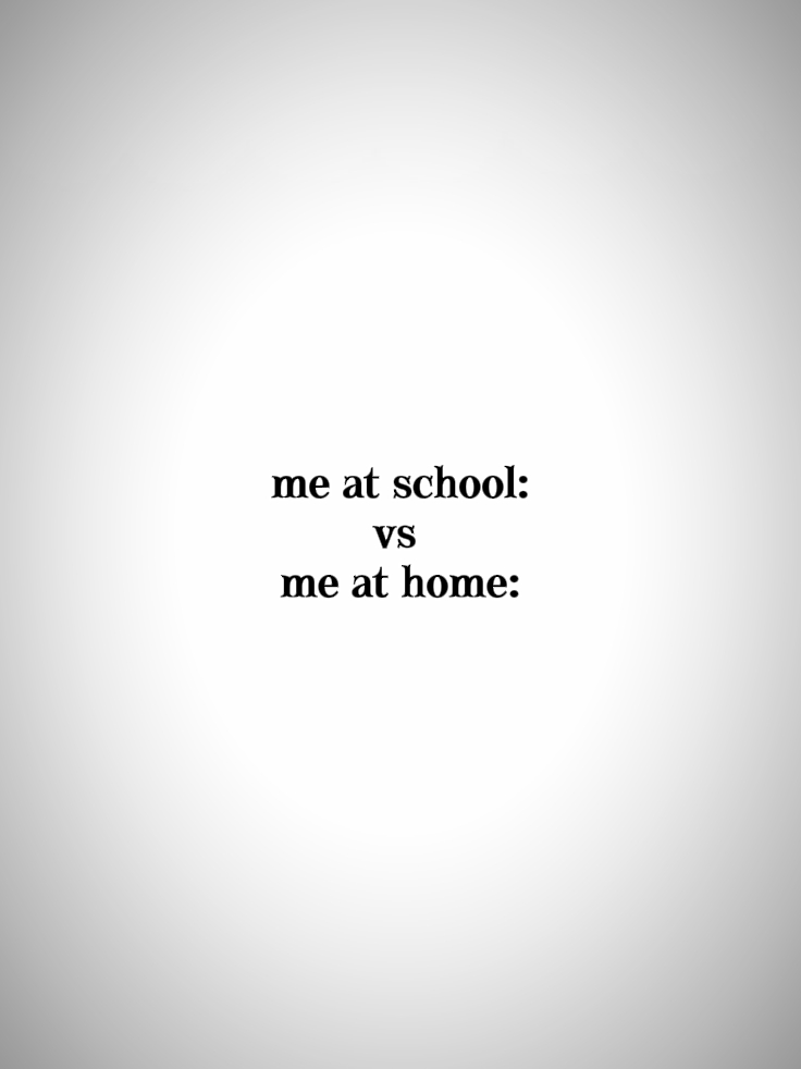 Hogar vs escuela 