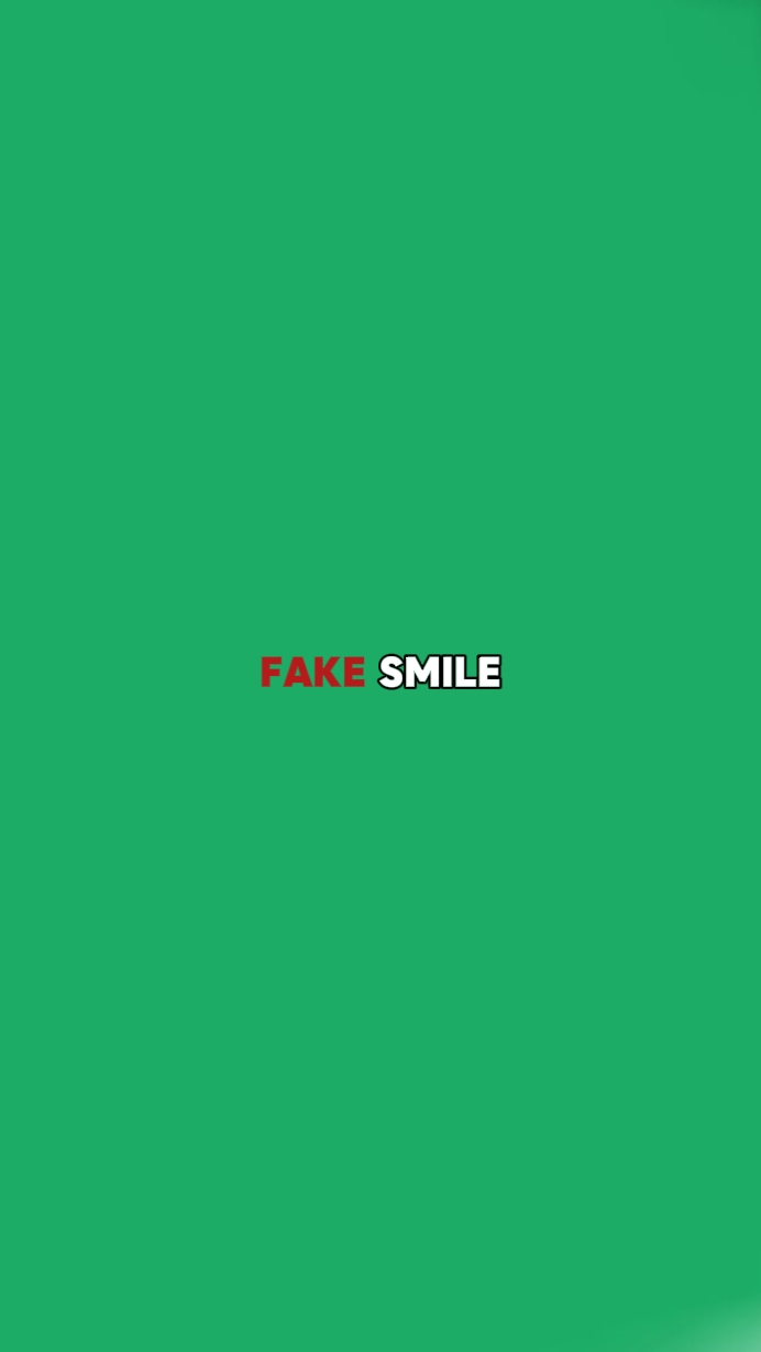 Sorriso falso 