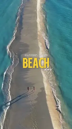 BEACH DAY IN SUMMER