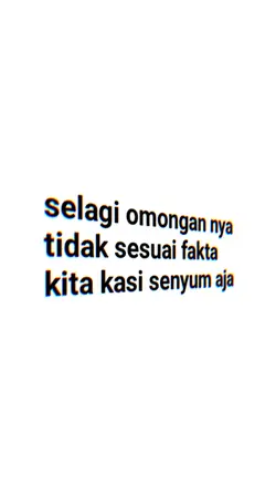 kita kasi senyum aja