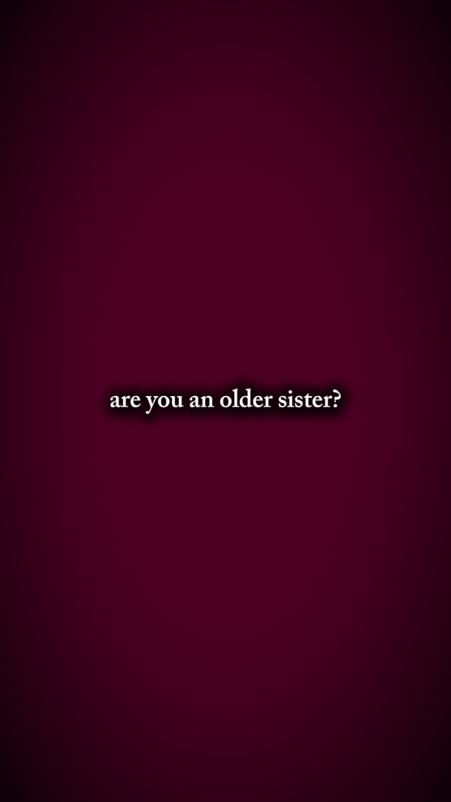 Ältere Schwester 
