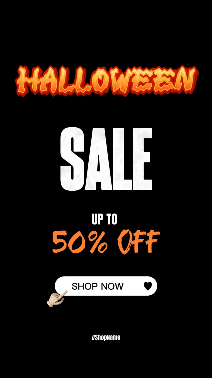 Venta de Halloween 