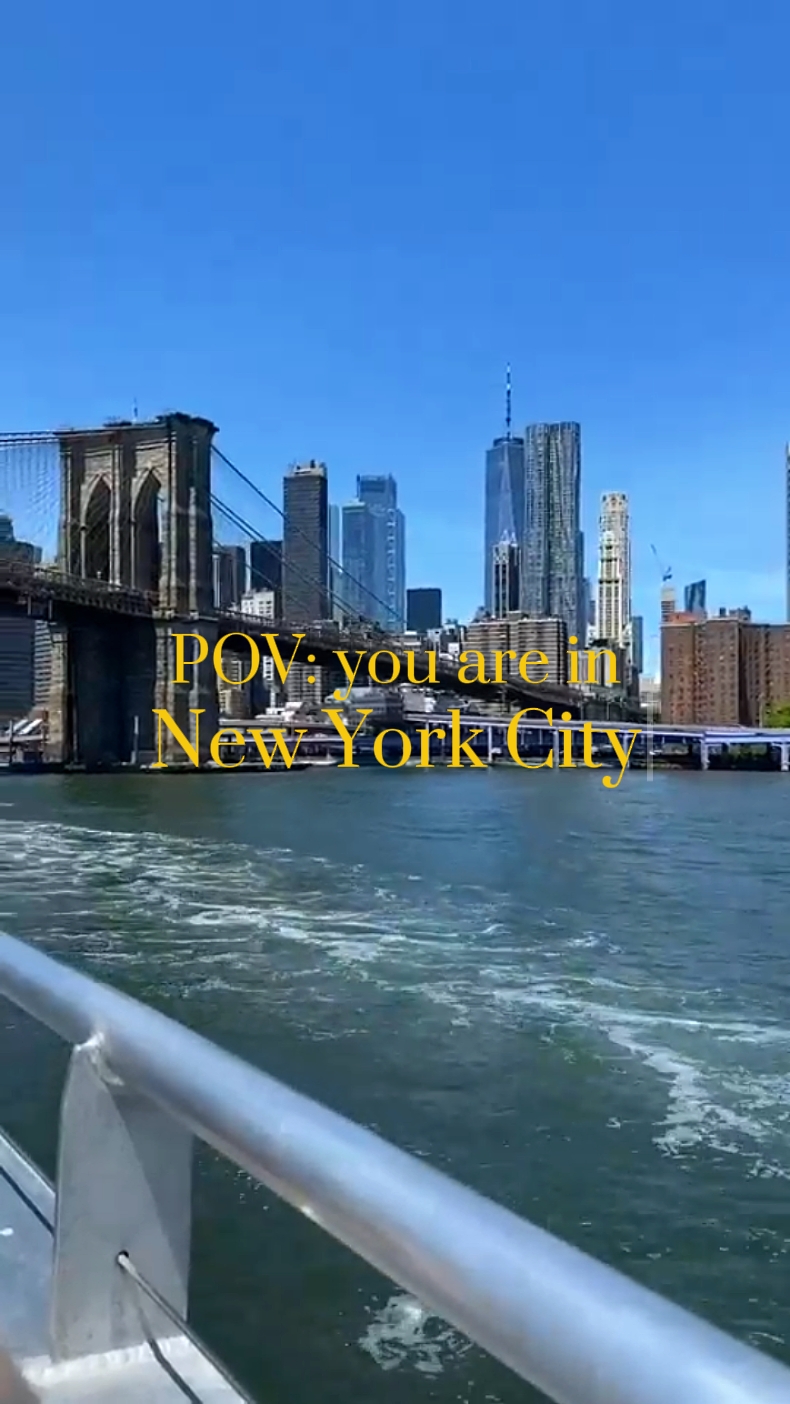 POV you are in NYC