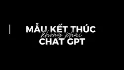 Mẫu kết thúc 