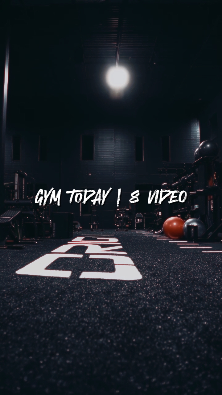 Gym today | 8