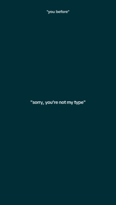 you before, you now.
