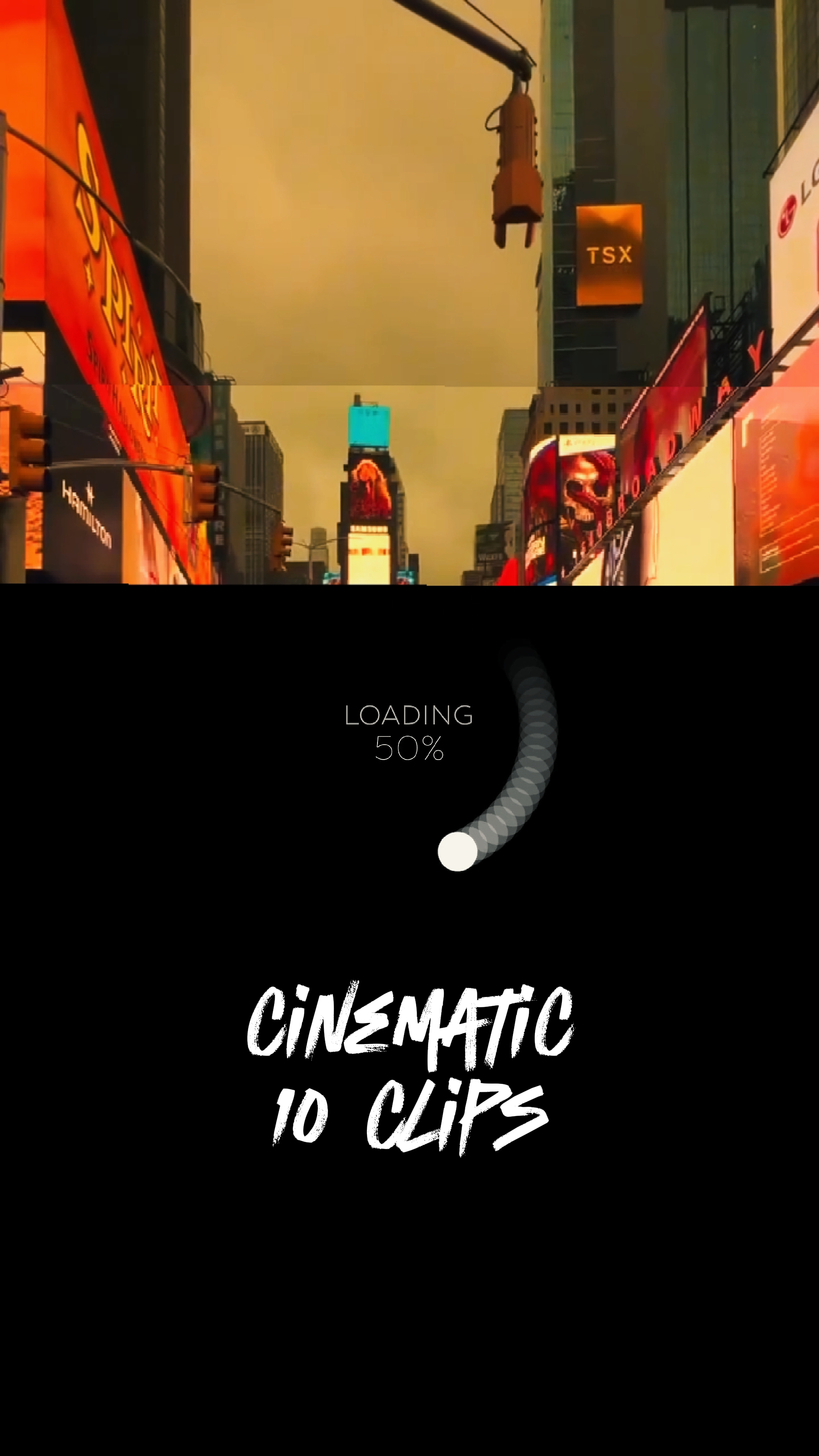 CINEMATIC 10 CLIPS