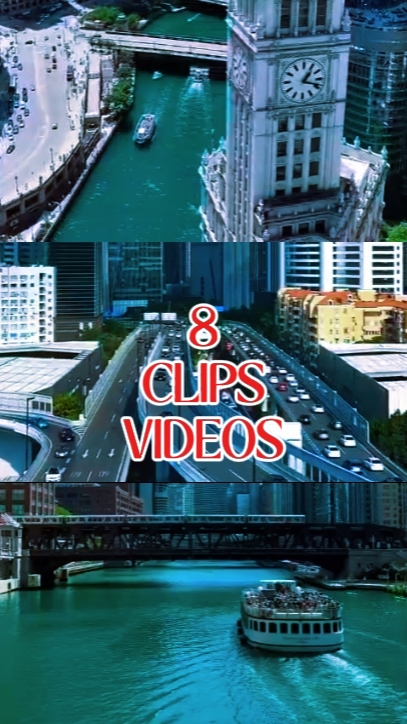 8 clips videos