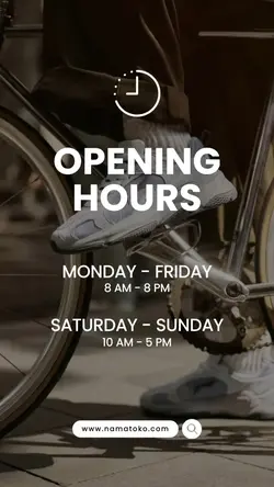 opening hours 