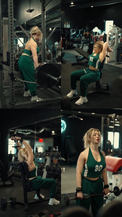 Collage de gimnasio