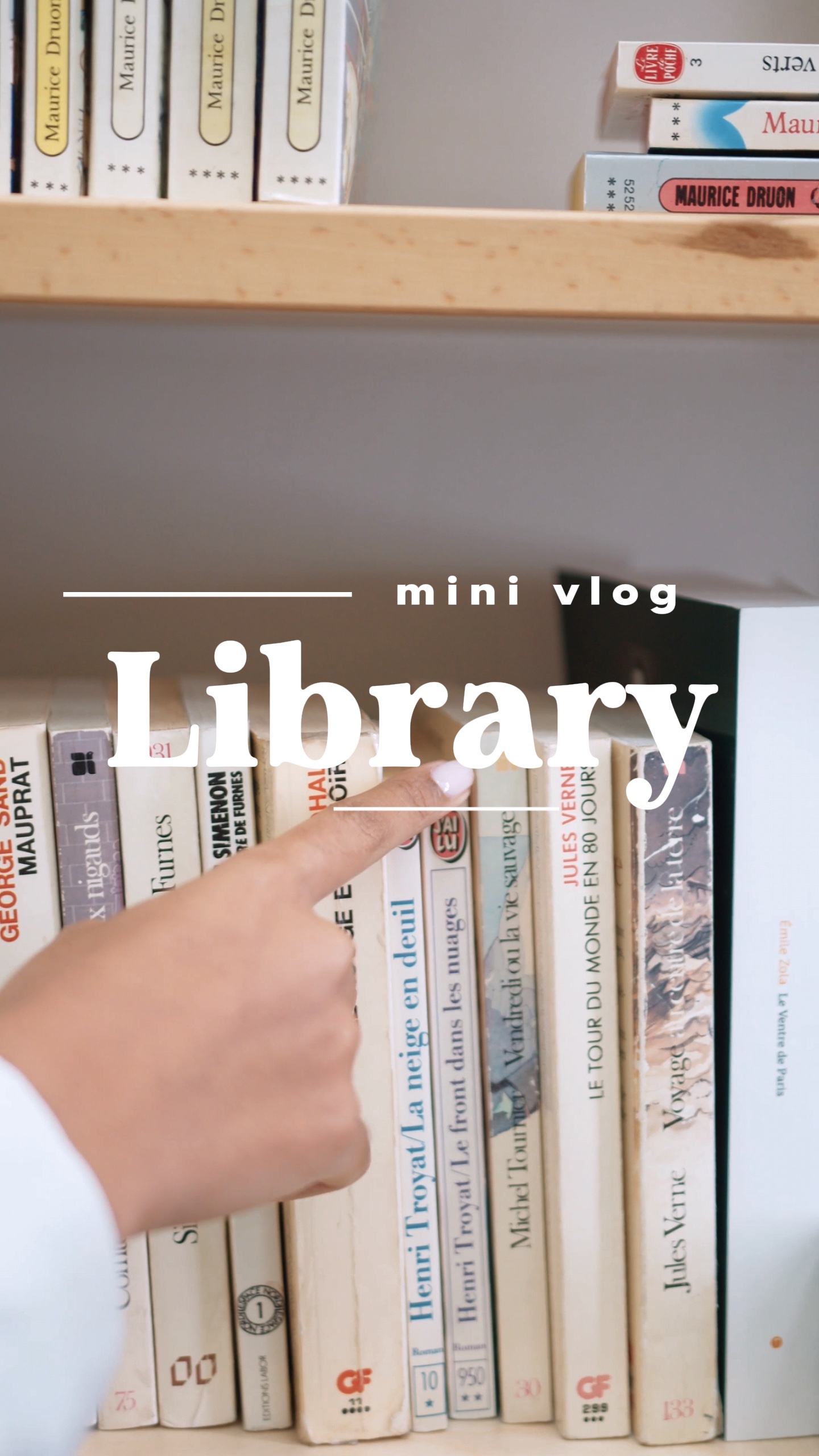 Biblioteca mini vlog