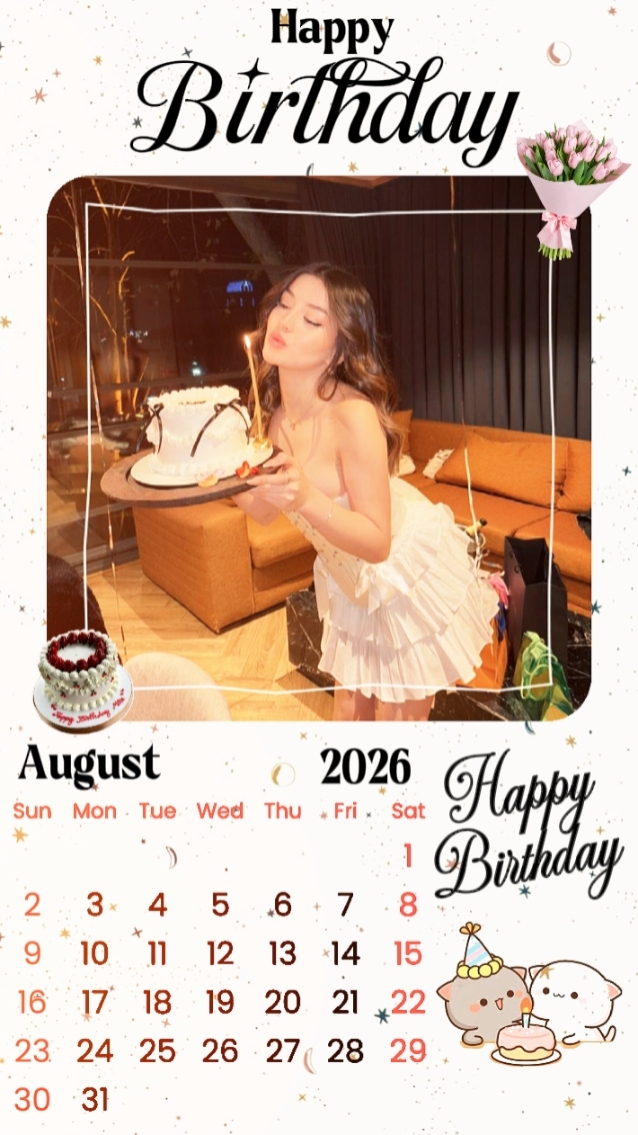 Birthday 30 August 