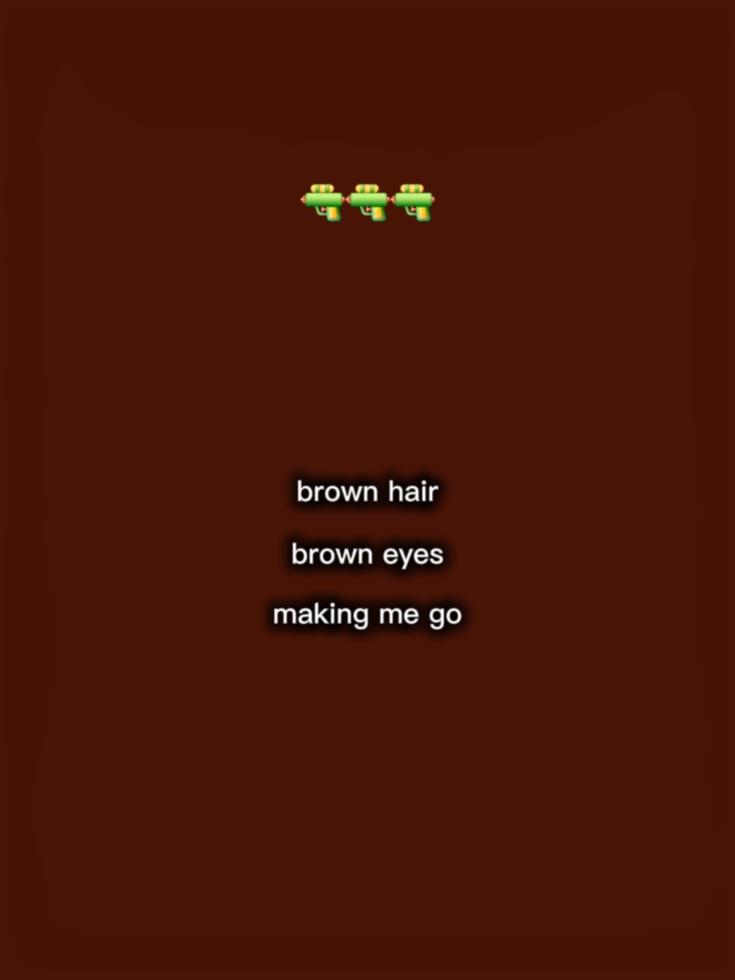 Braunes Haar braunes Auge