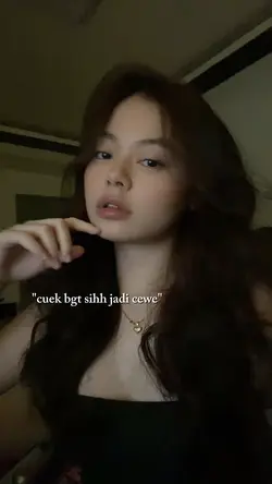 cuek bgt jadi cewe