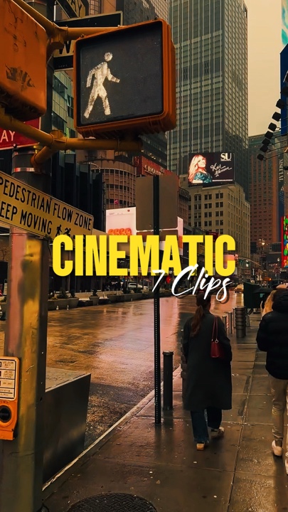 7 clips cinematic 