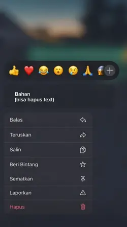 Bahan Chat iphone