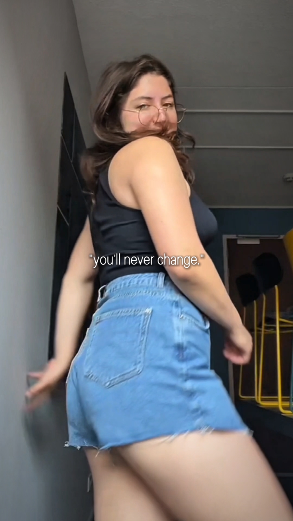 Tu ne changeras jamais