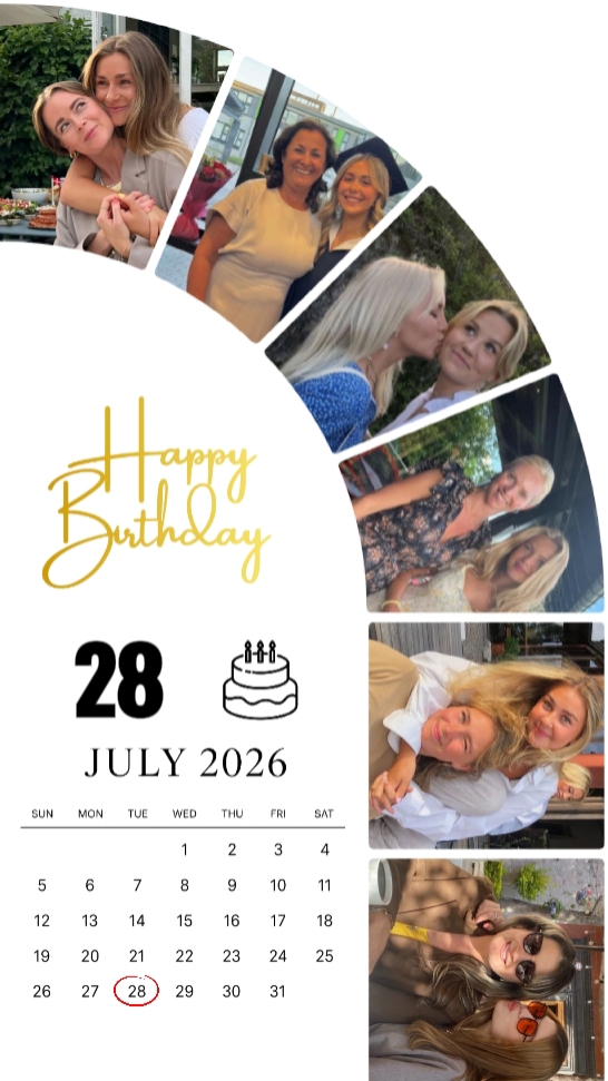 CUMPLEAÑOS MAMÁ 28 DE JULIO 