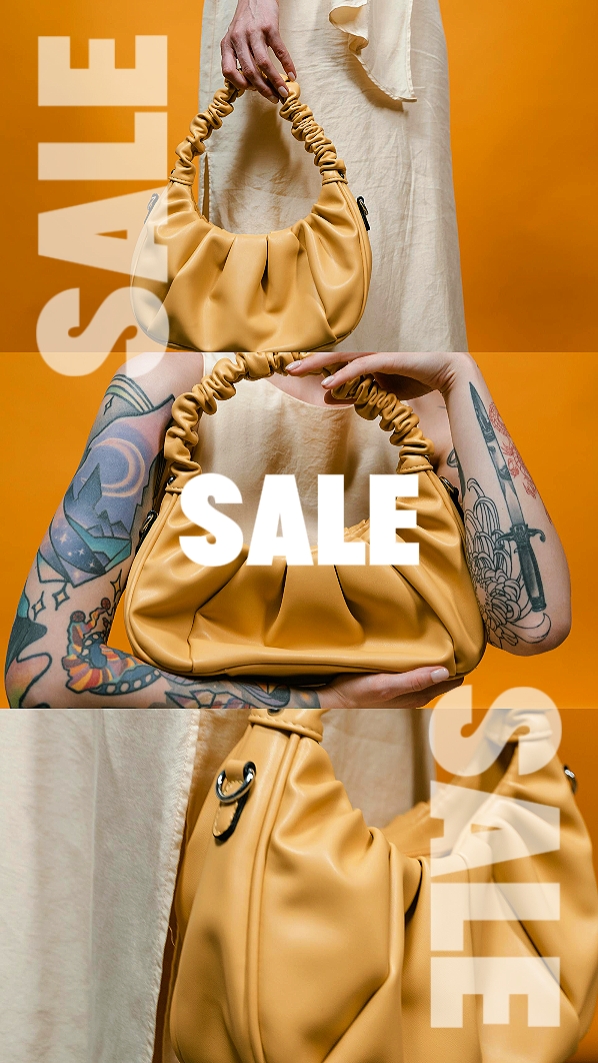 Promoción de venta de bolsas