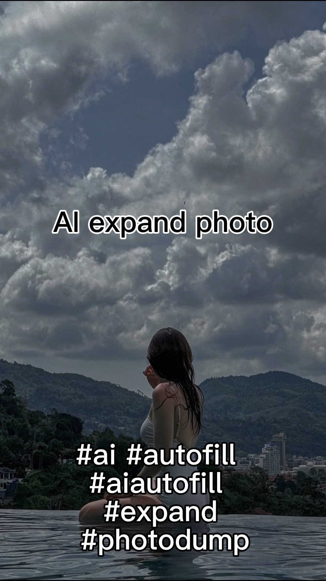 AI expand photo