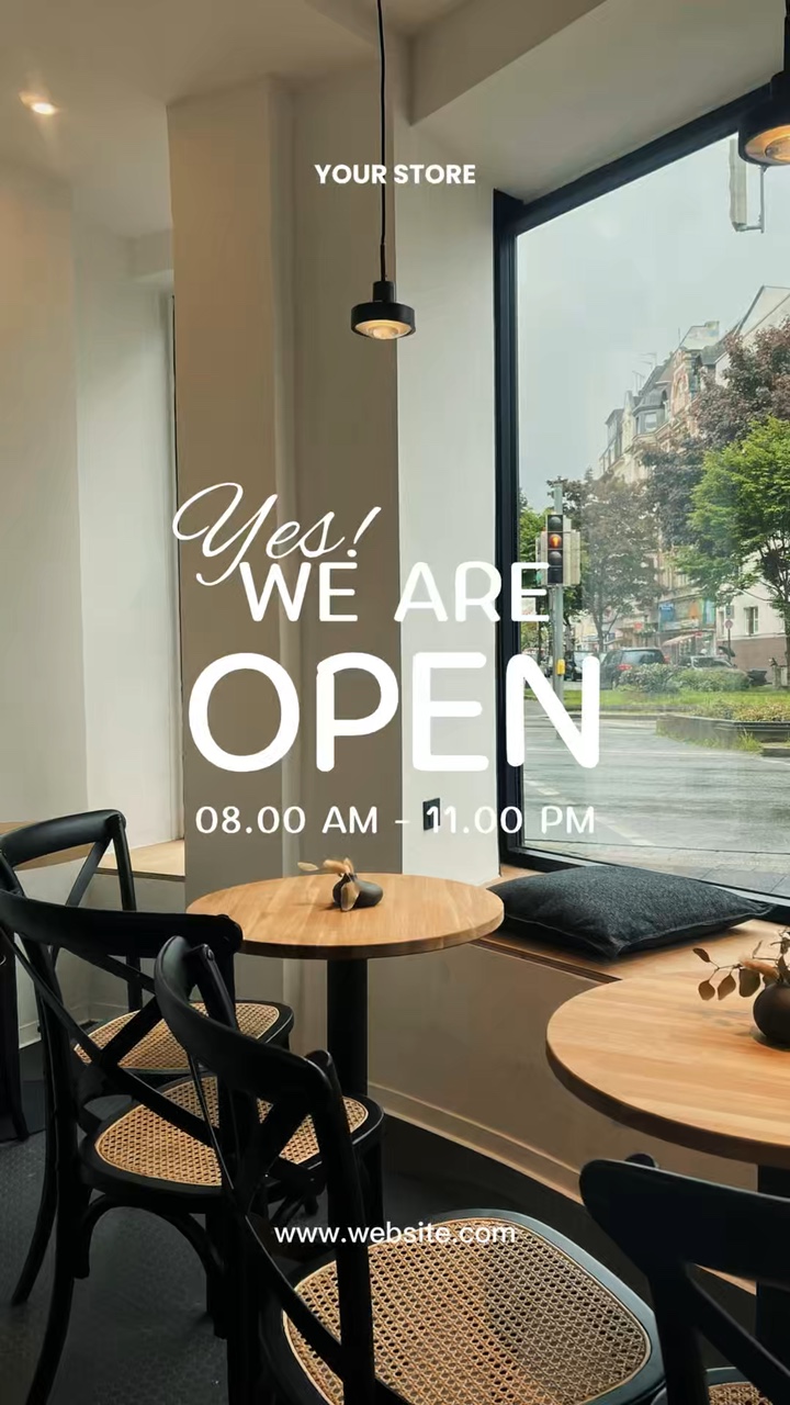 We Are Open