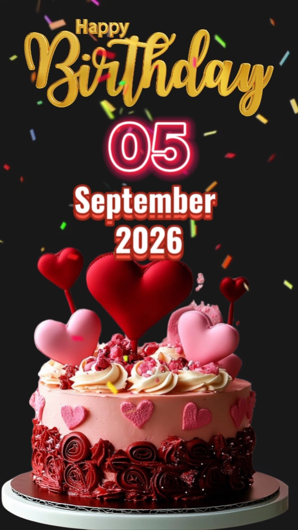 hbd 5 September 2026