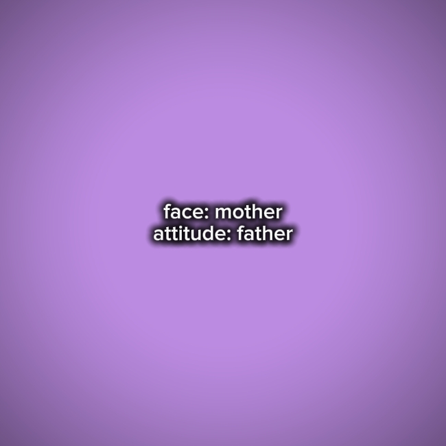 face/attitude