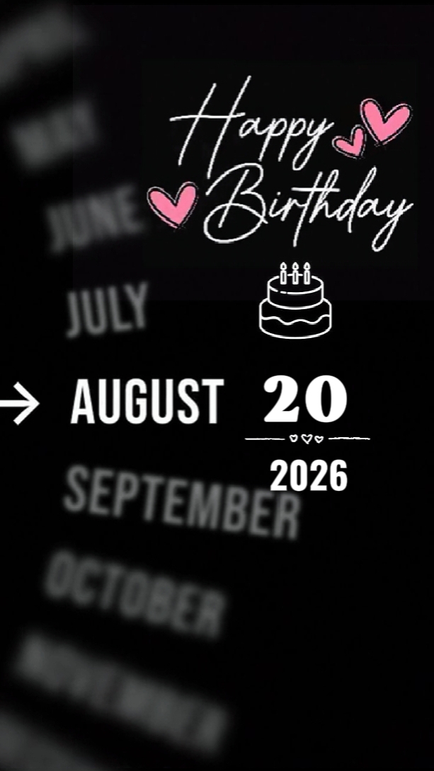HBD SISTER 20 AUGUST