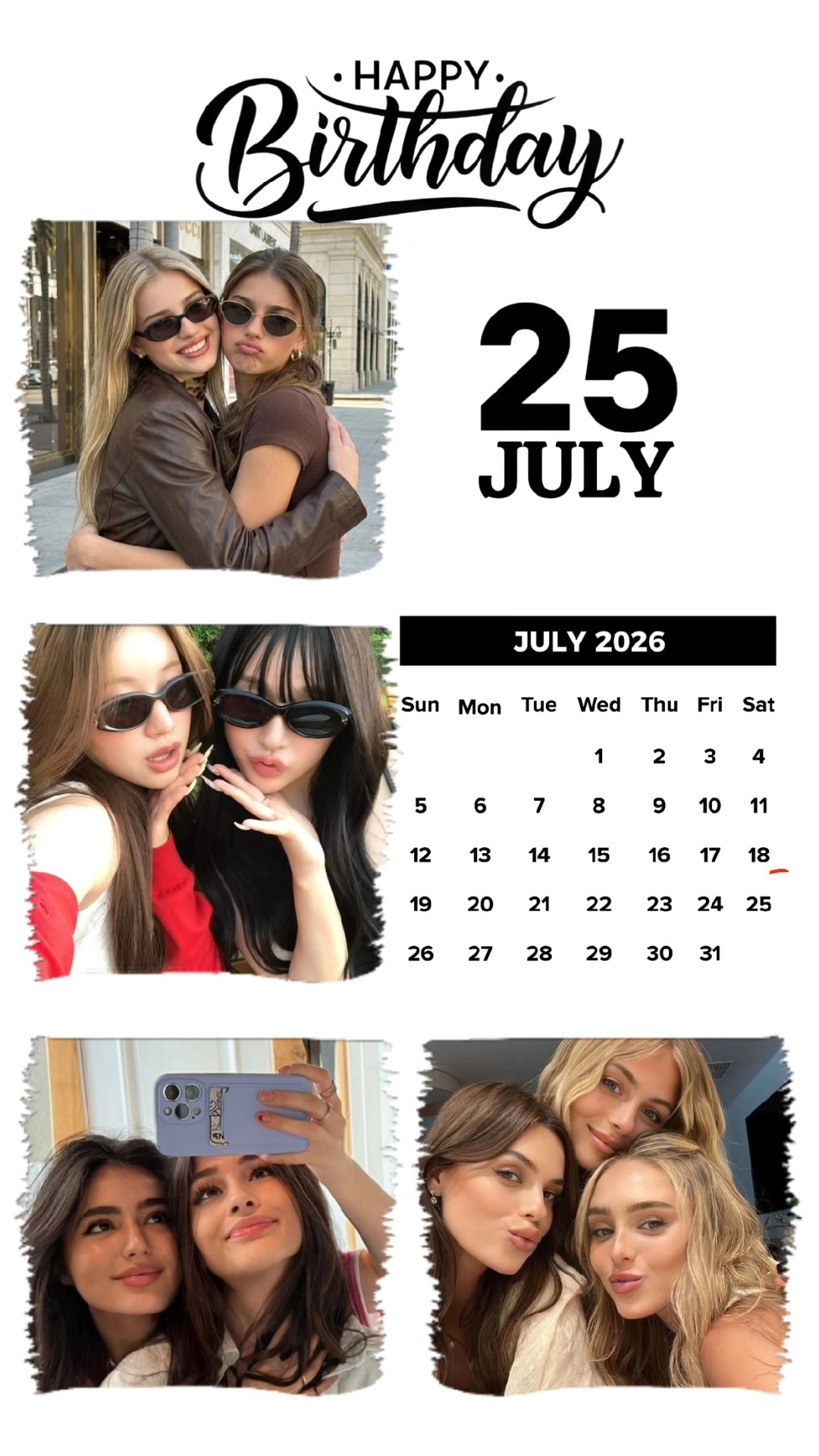 Brithday 25July 2026