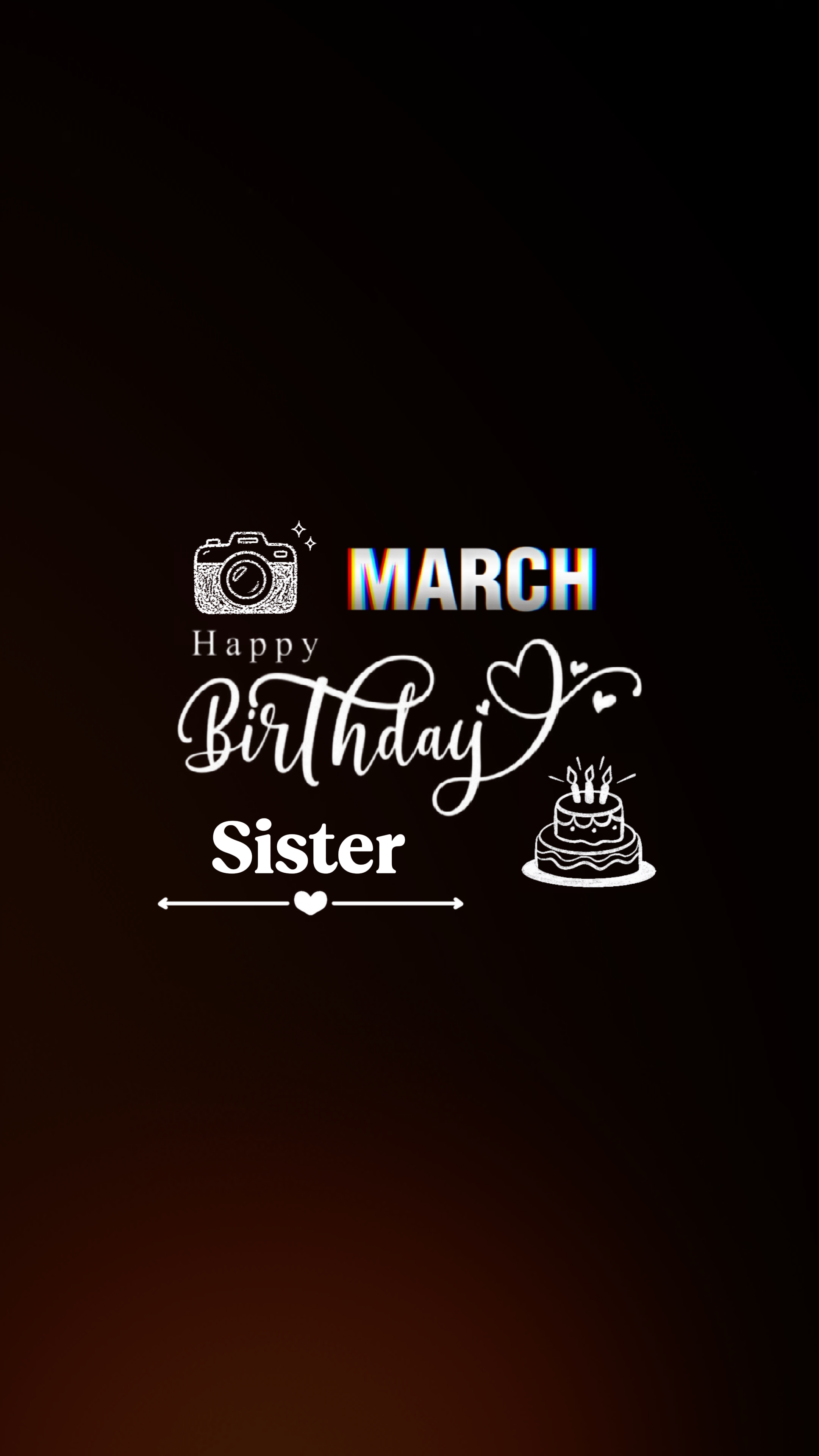 Birthday My sister