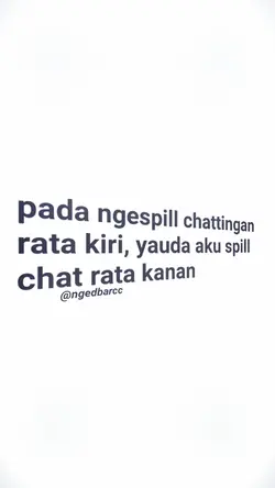 rata kanan kiri