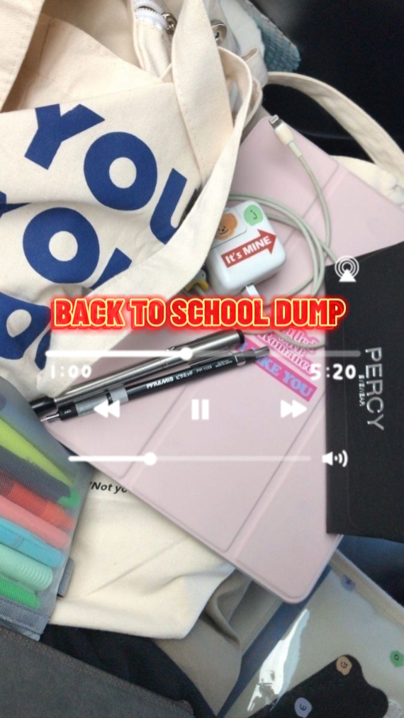 Back To School Dump