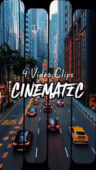 4 video clips 