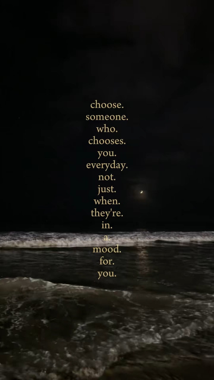 choose someone 