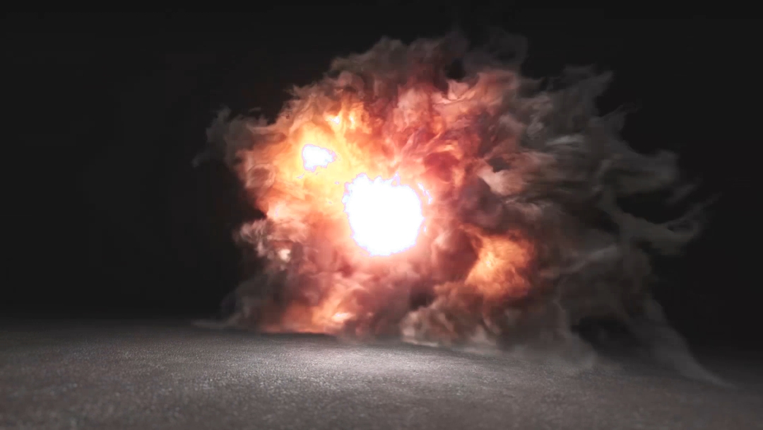 Explosión de fuego