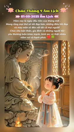 Chào Tháng 9 Âm Lịch