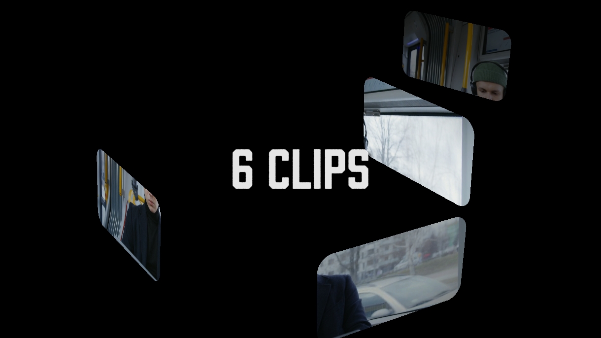 6 clips