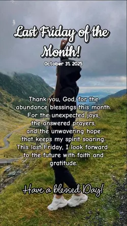 Last Friday of the