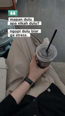 Mapan dulu apa ngopi