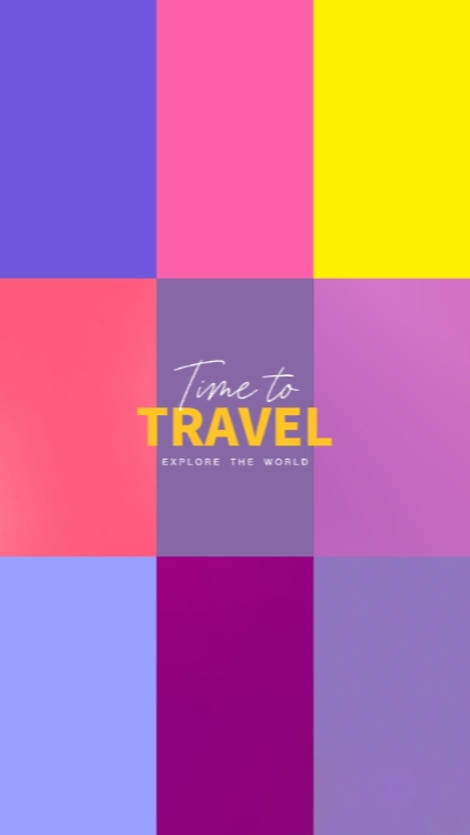 time to travel ...