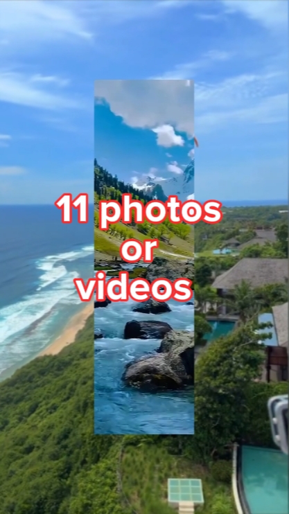 11 larawan o video