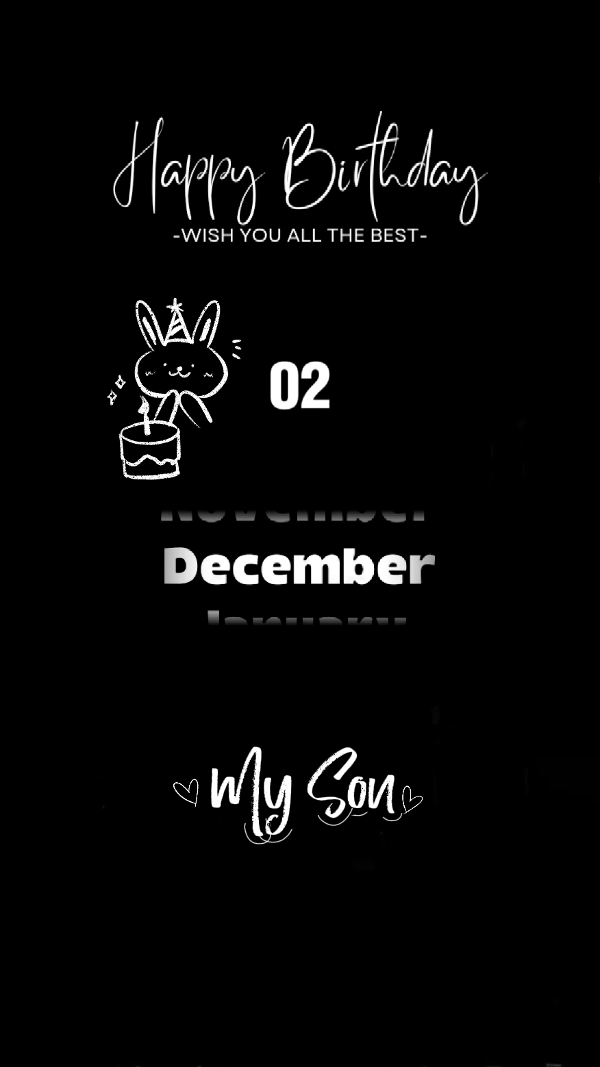 Hbd 2 Aralık MySon