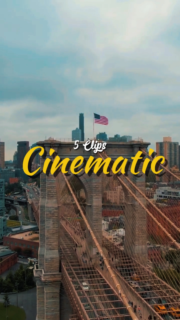 5 CLIPS CINEMATIC