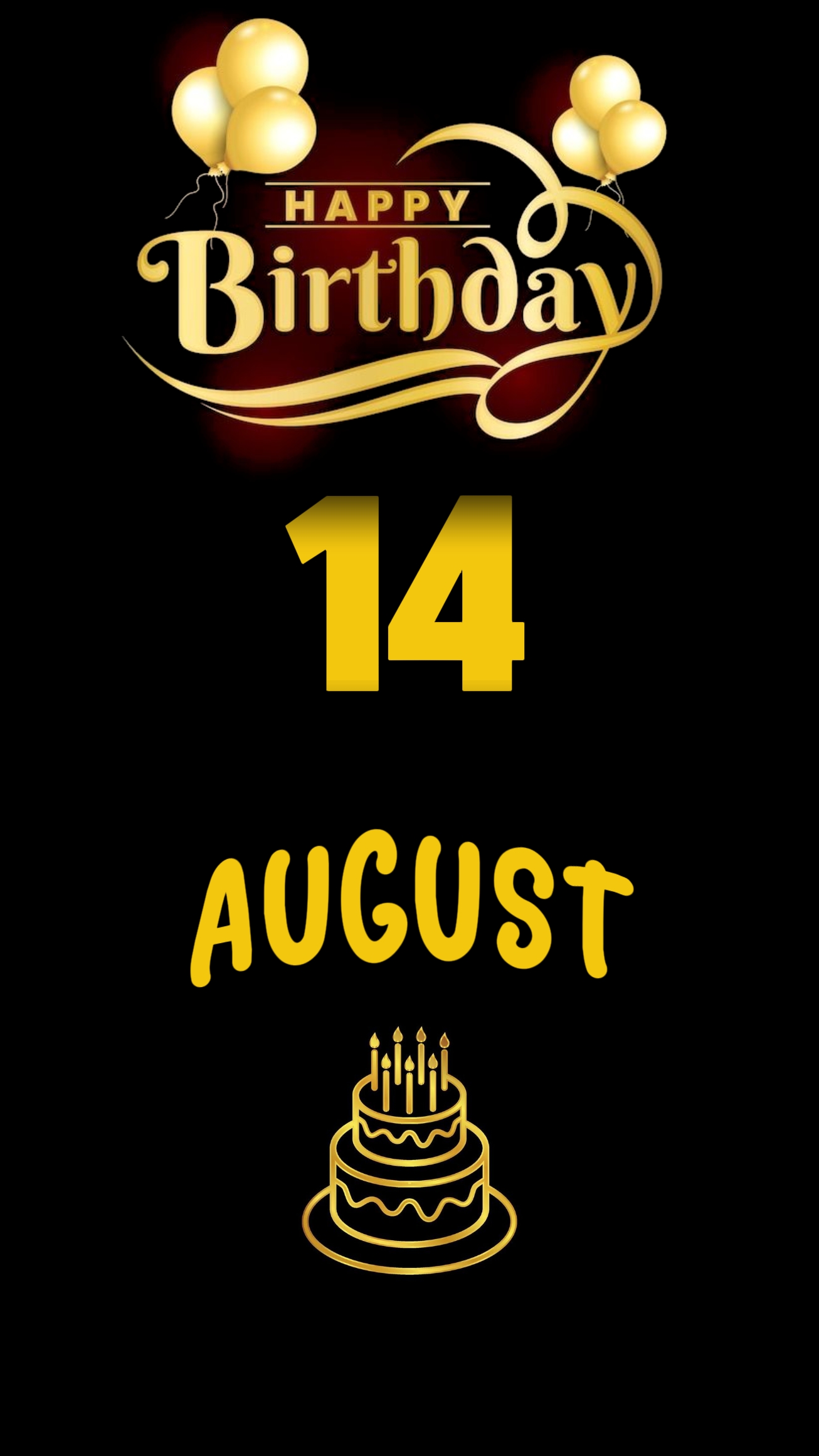 Birthday 14 August