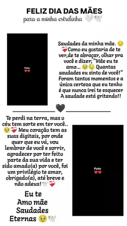 feliz dia das mães