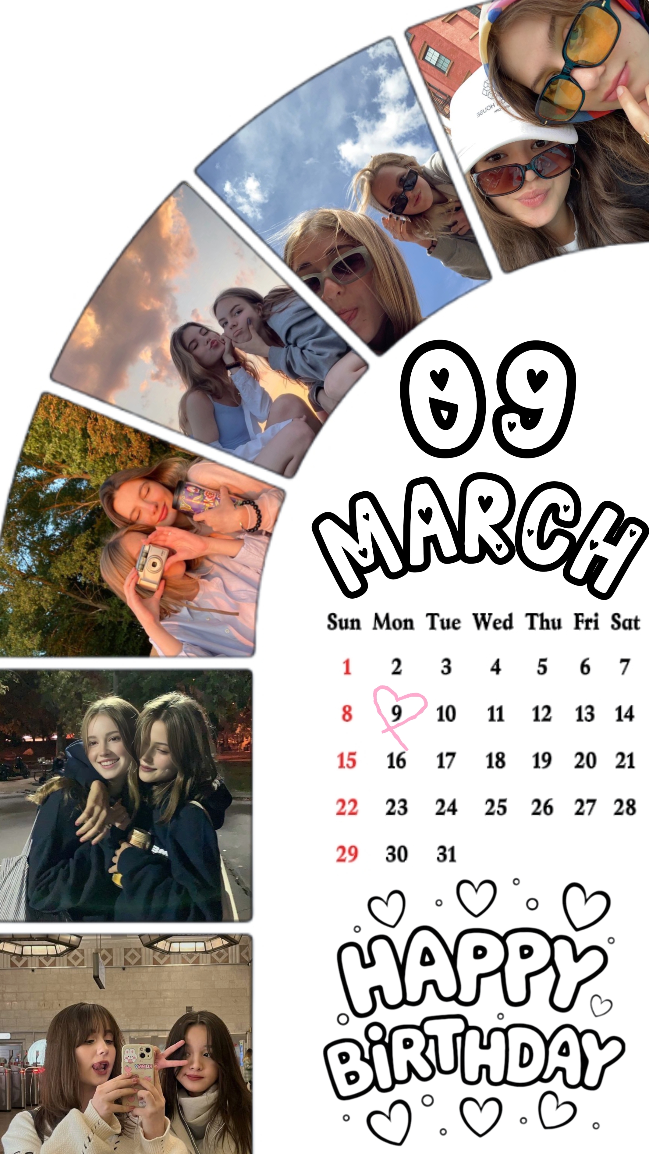 ANNIVERSAIRE 09 MARS