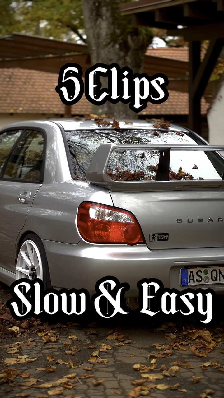 Slow and easy 