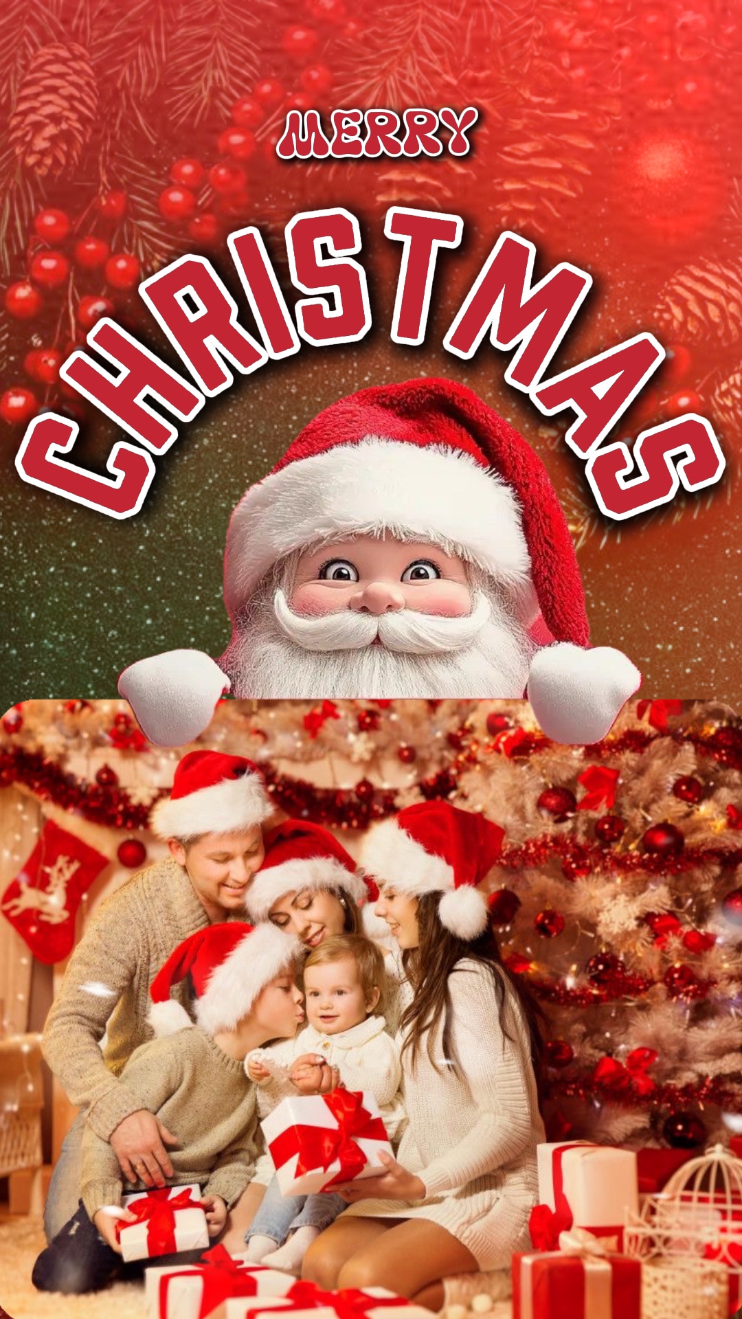 CARTÃO DE FELIZ NATAL