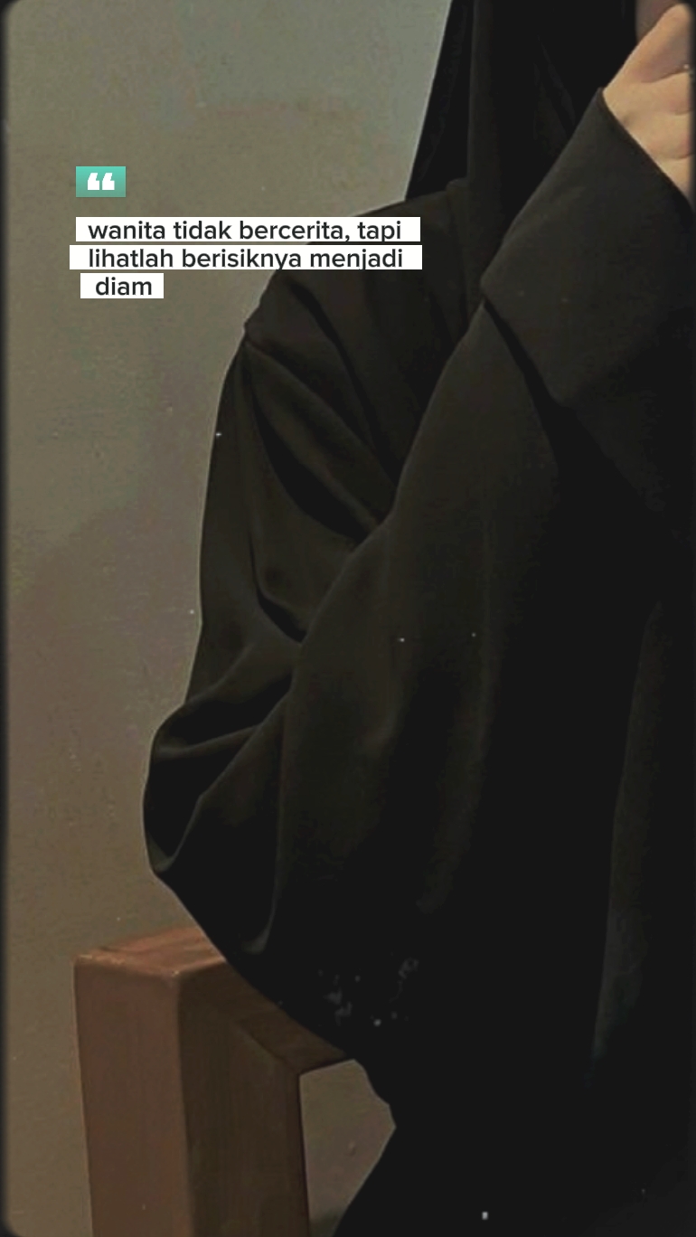 wanita tdk bercerita